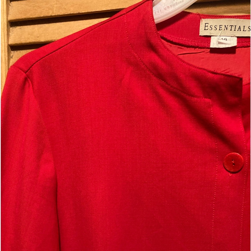 Essentials Red Jacket - Picture 6 of 12